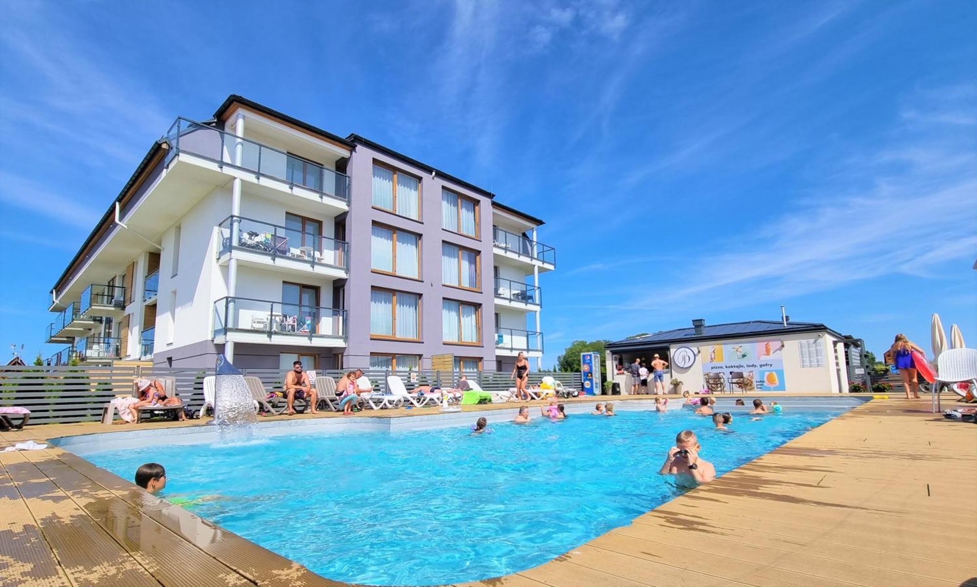 Apartament "Blu10" Z Basenem Сарбіново Екстер'єр фото